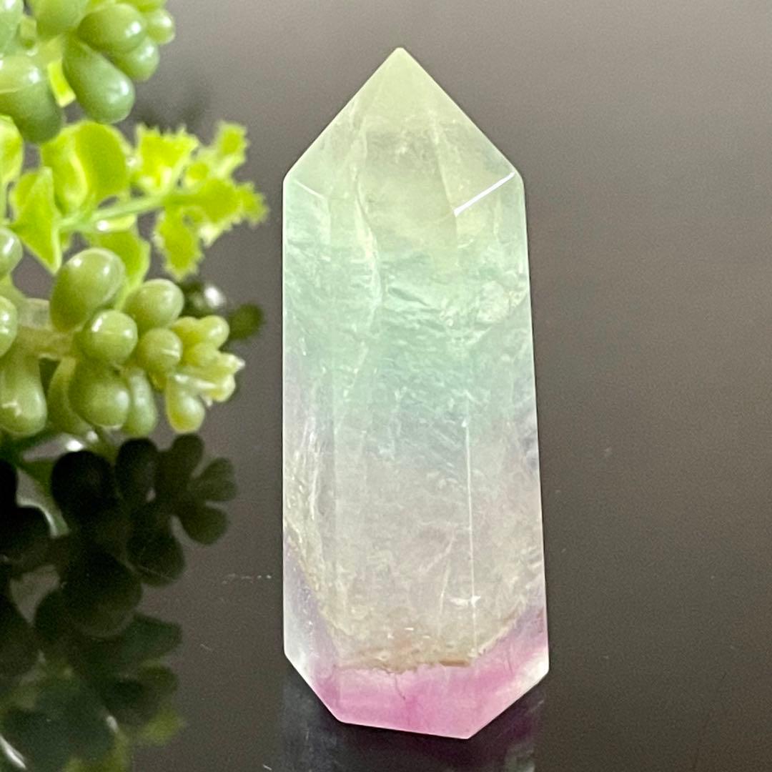 専用　天然石　フローライト　ポイント　タワー