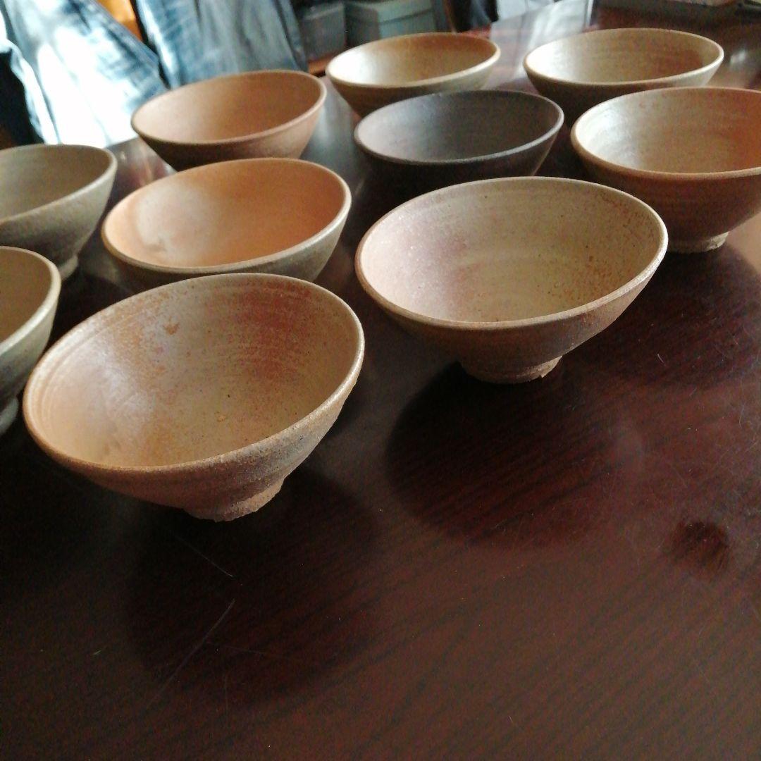 常滑焼　自然釉中鉢　10個　15.5cm