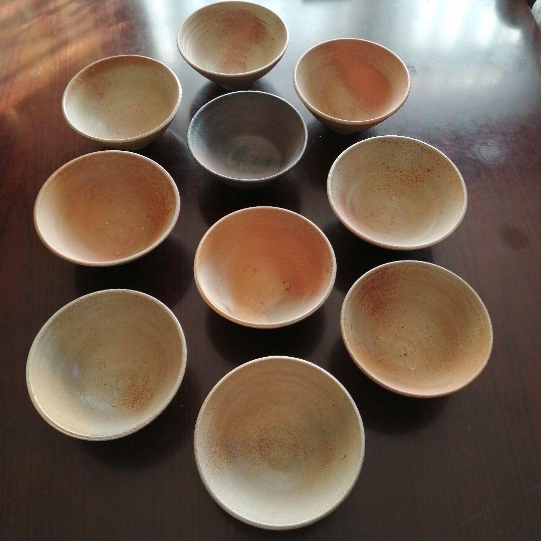 常滑焼　自然釉中鉢　10個　15.5cm