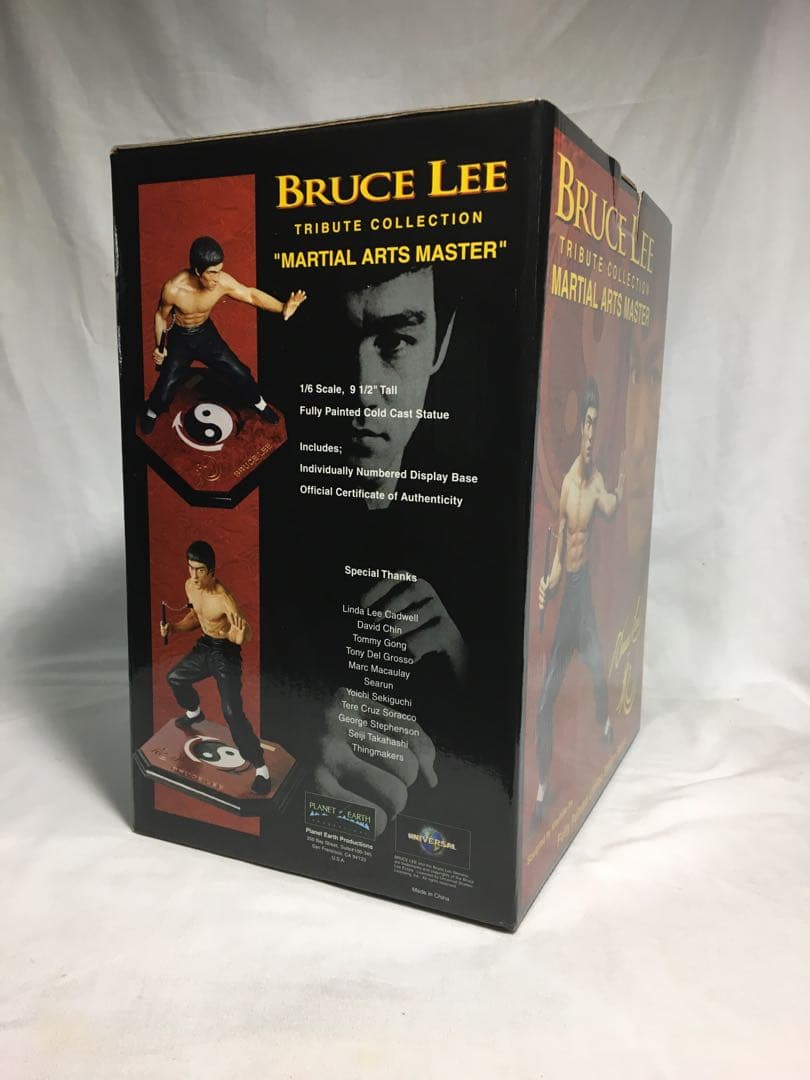 限定品 彩色済み ブルース リー スタチュー フィギュア