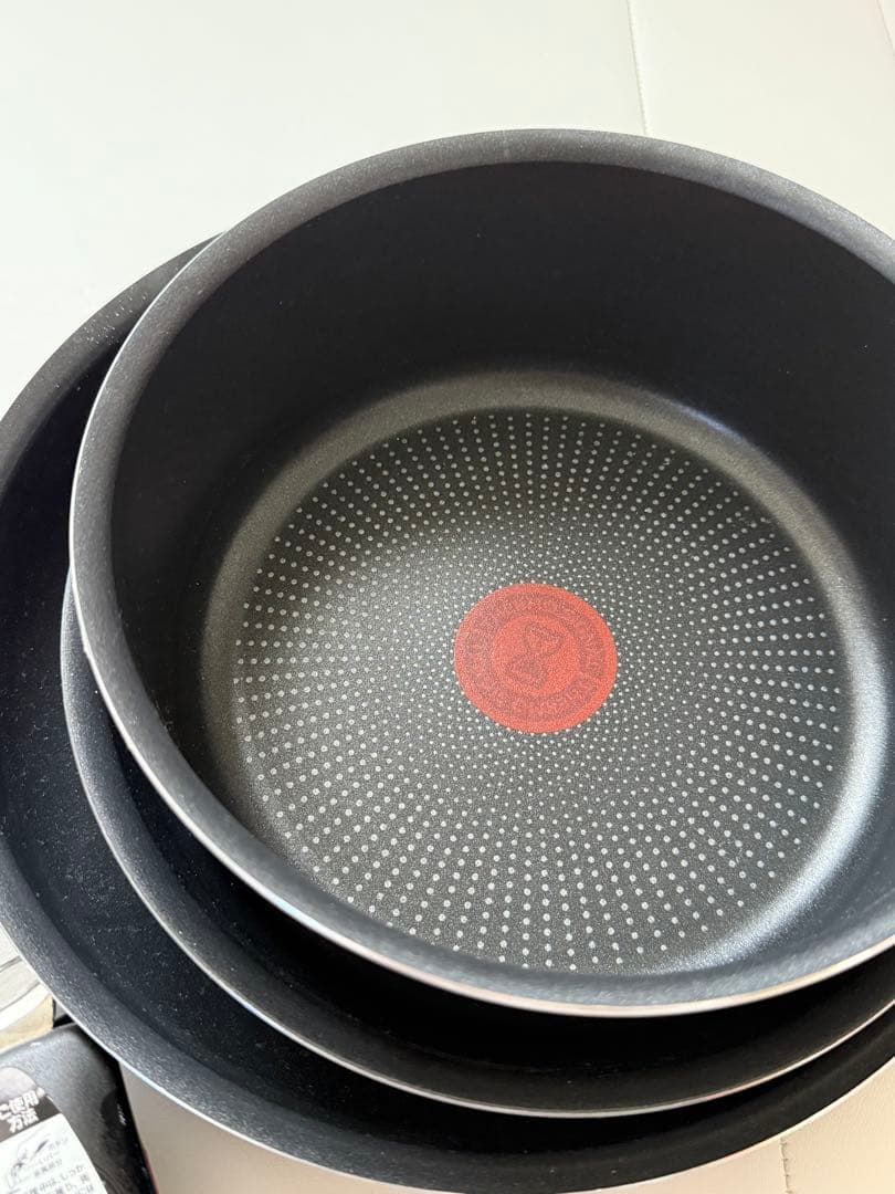 新品未使用 ティファール 鍋 フライパンセット 9点セット ガス火専用 ブラウン