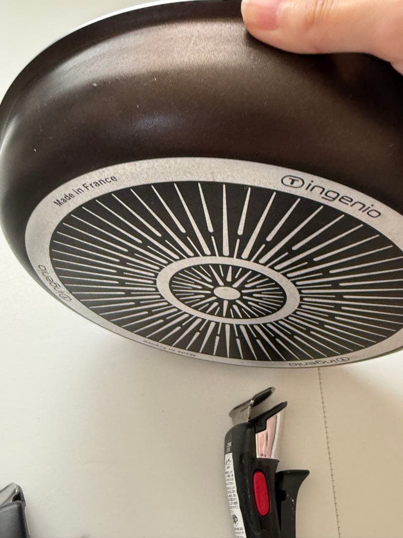 新品未使用 ティファール 鍋 フライパンセット 9点セット ガス火専用 ブラウン