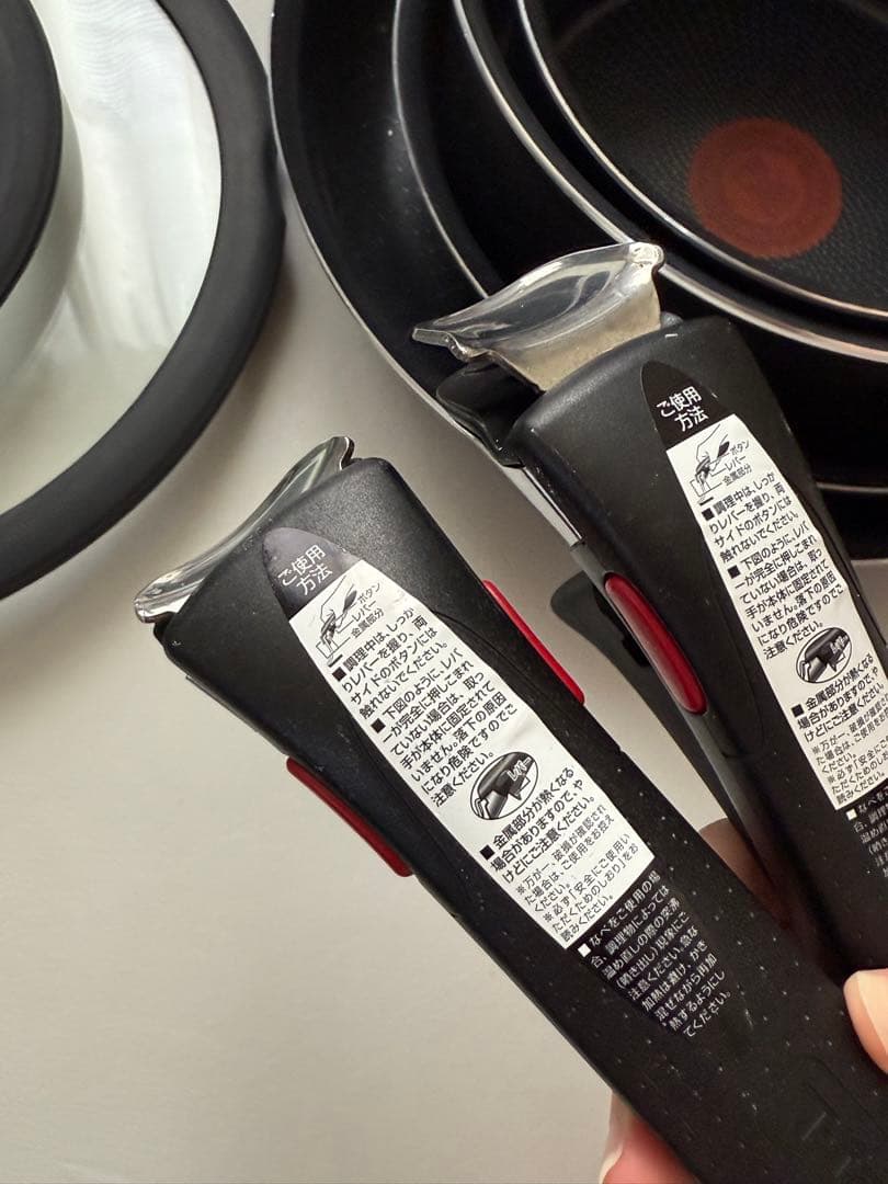 新品未使用 ティファール 鍋 フライパンセット 9点セット ガス火専用 ブラウン