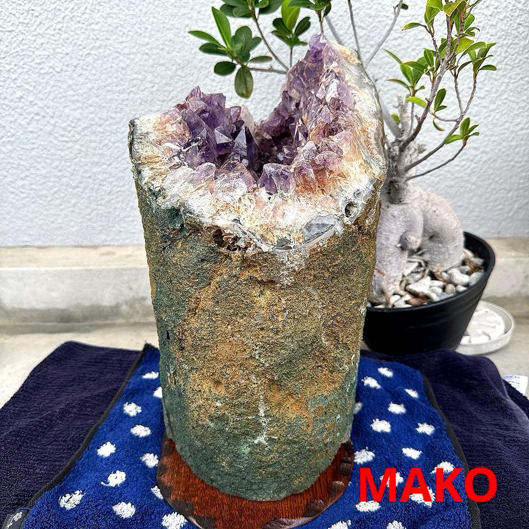 M1760☆アメジストドーム20.4Kg☆ブラジル産☆天然石　原石