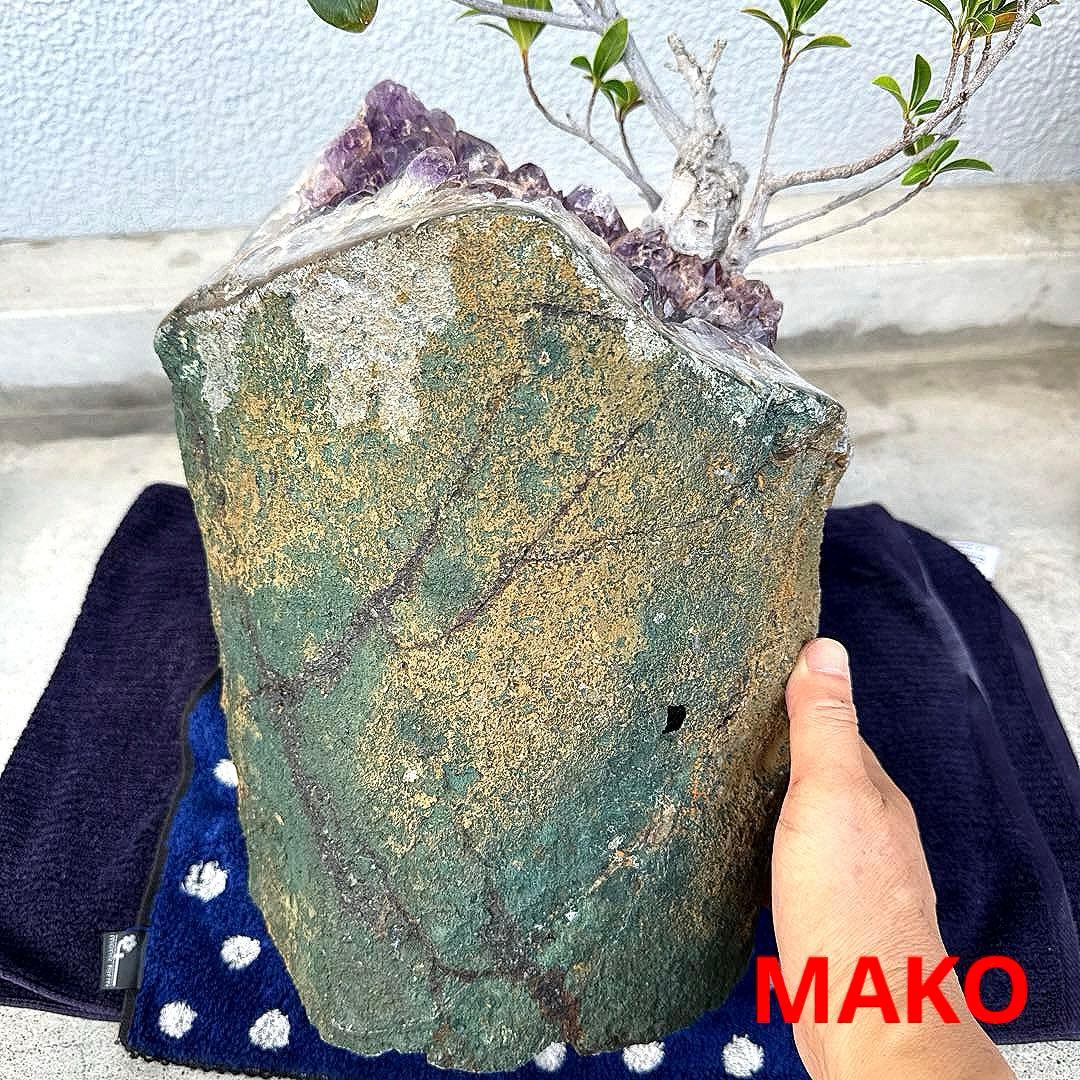 M1760☆アメジストドーム20.4Kg☆ブラジル産☆天然石　原石