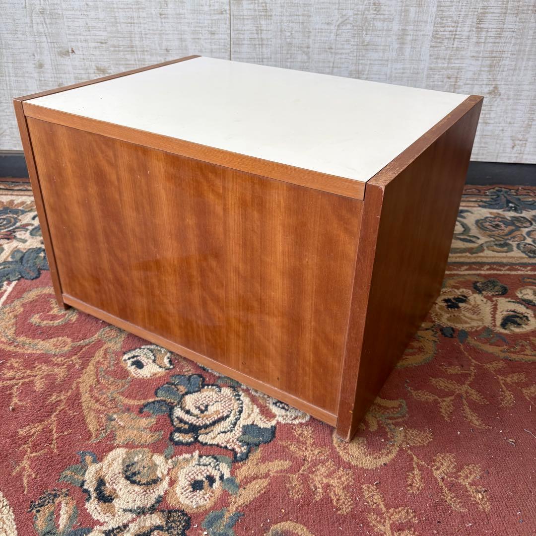 昭和レトロ ミッドセンチュリー 古家具 木製キャビネット サイドボード テレビ台