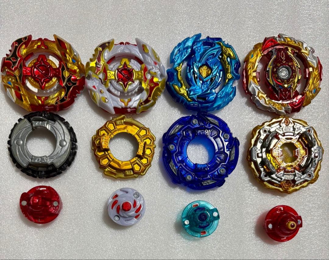 ベイブレードバースト 歴代スプリガン まとめ売り シューター付き 限定