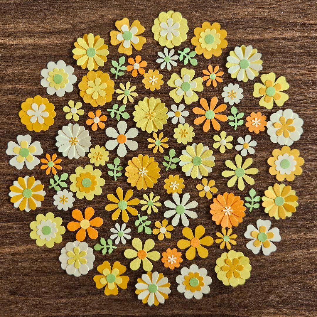 クラフトパンチ《 ブルー・ピンク・イエロー 》各２セット