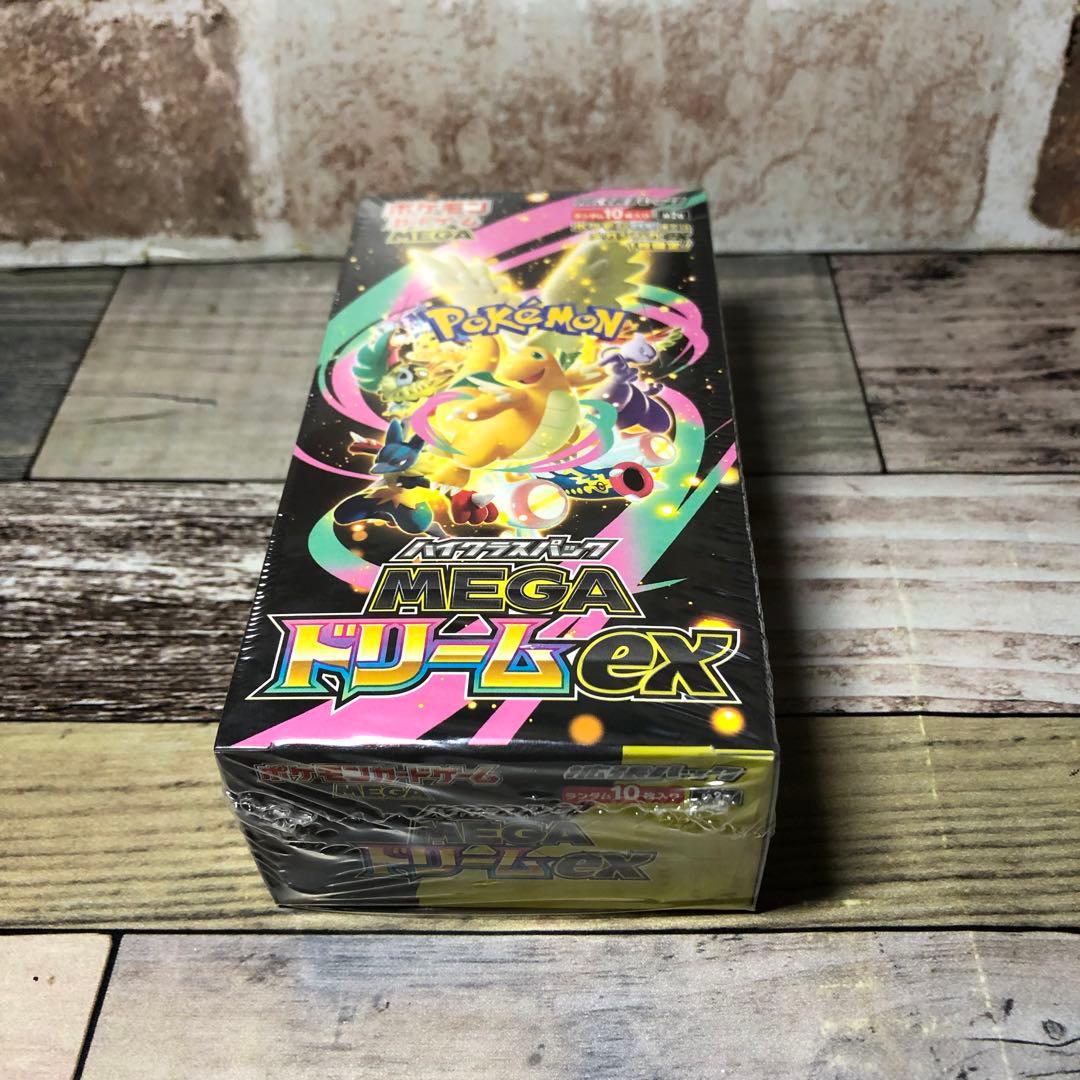 ポケモンカードゲーム MEGAドリームex 新品未開封　シュリンク付き　即日発送