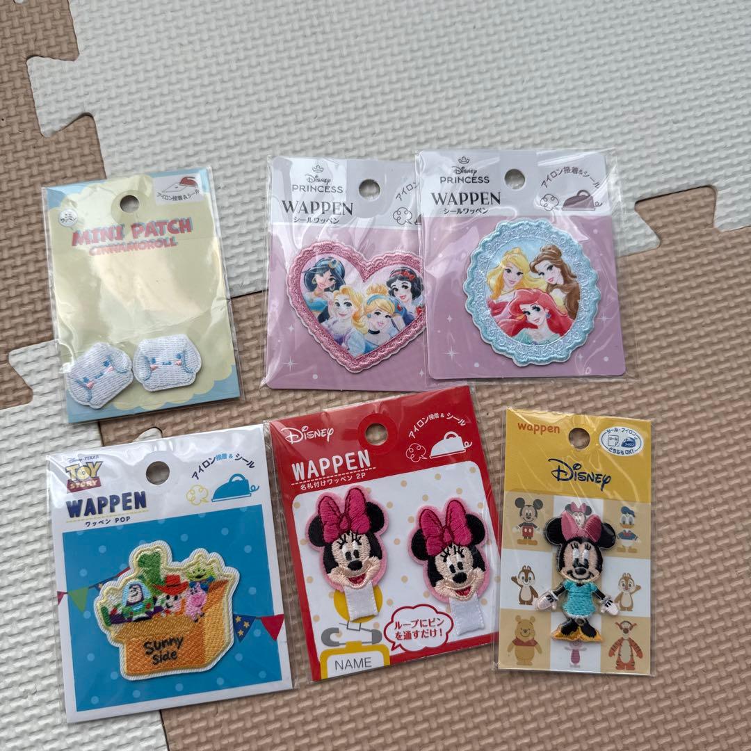 ワッペンセット 6点 - メルカリ