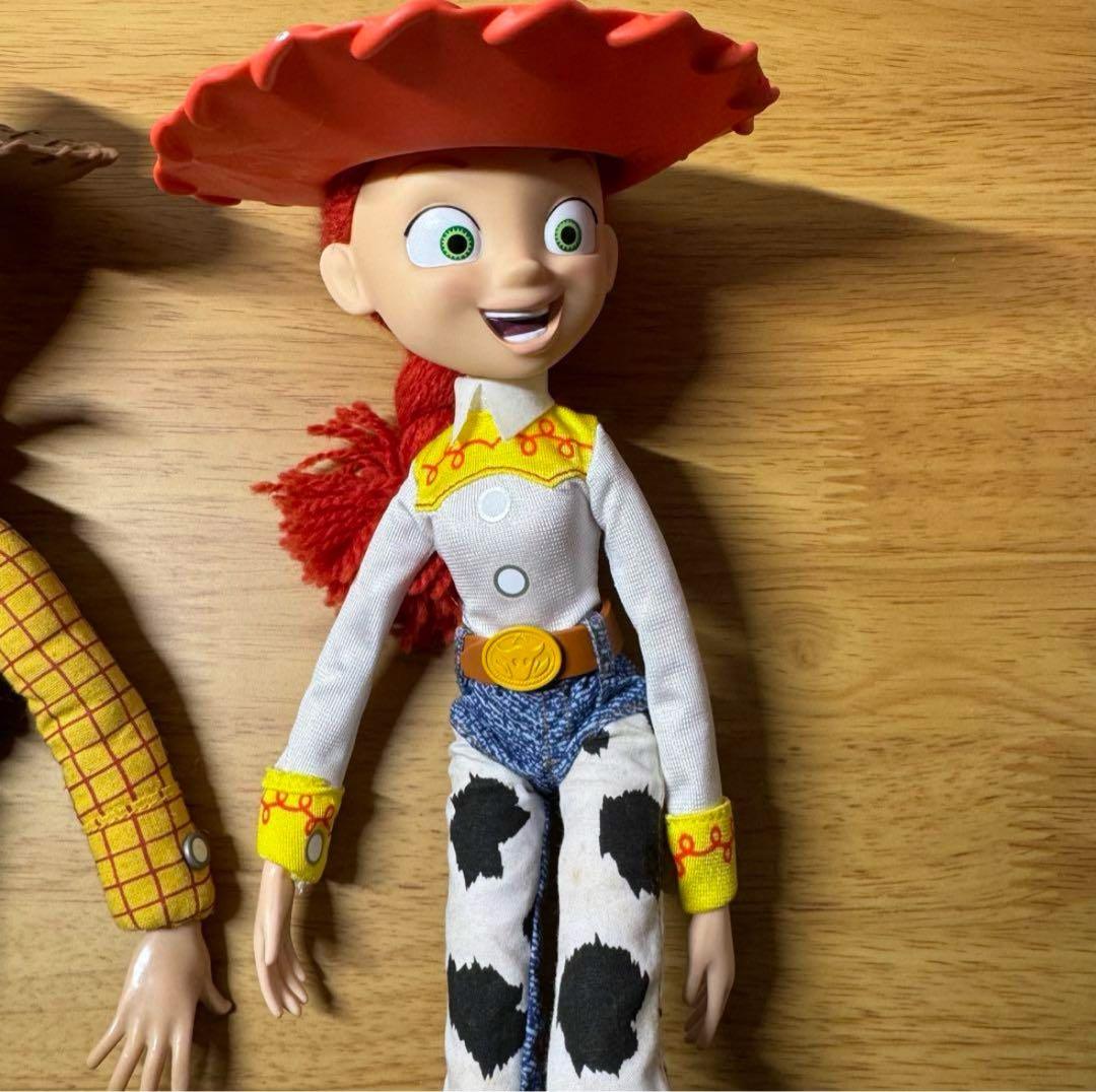 トイストーリー ウッディ ジェシー ブルズアイ フィギュア レア - メルカリ