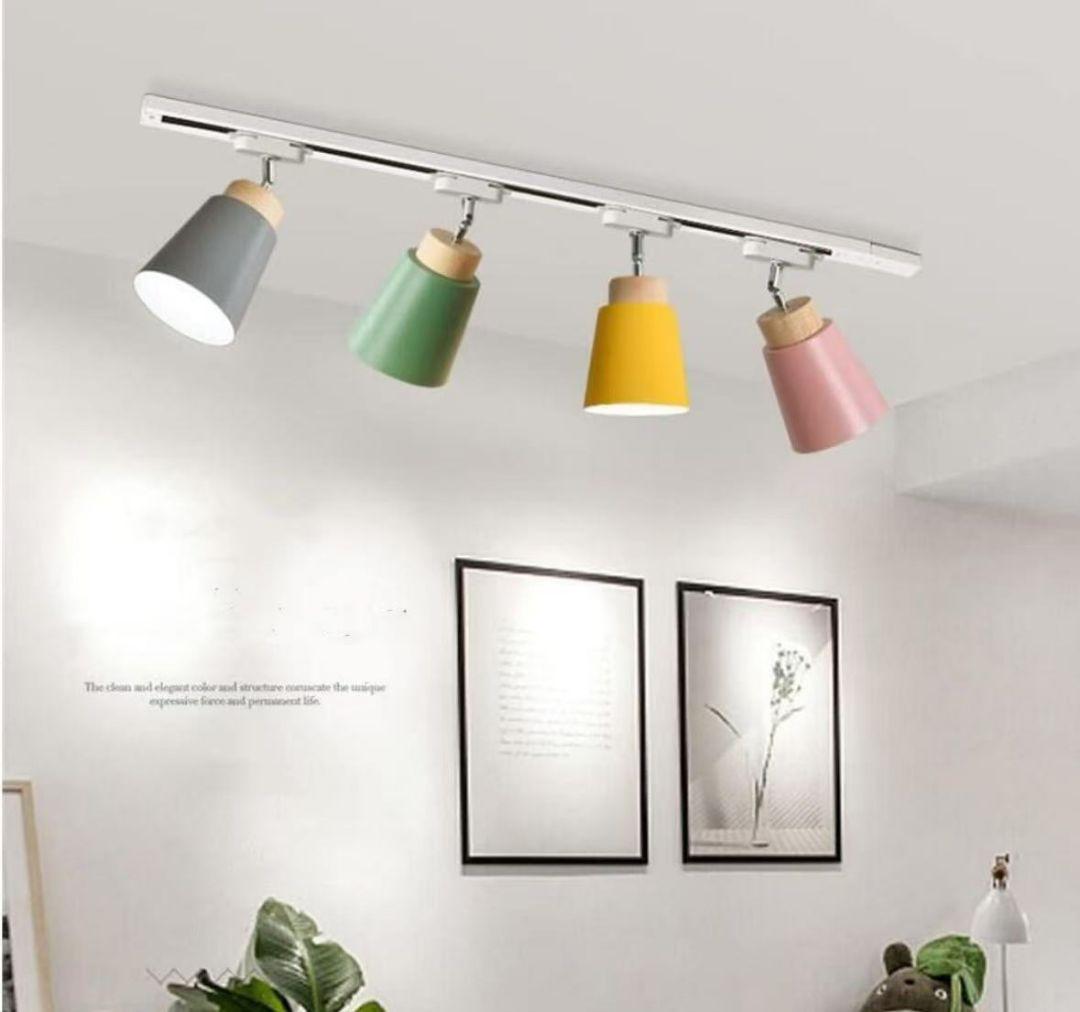 直結式 配線ダクトレール ダクトレール ライティングバー (黒, 1m)