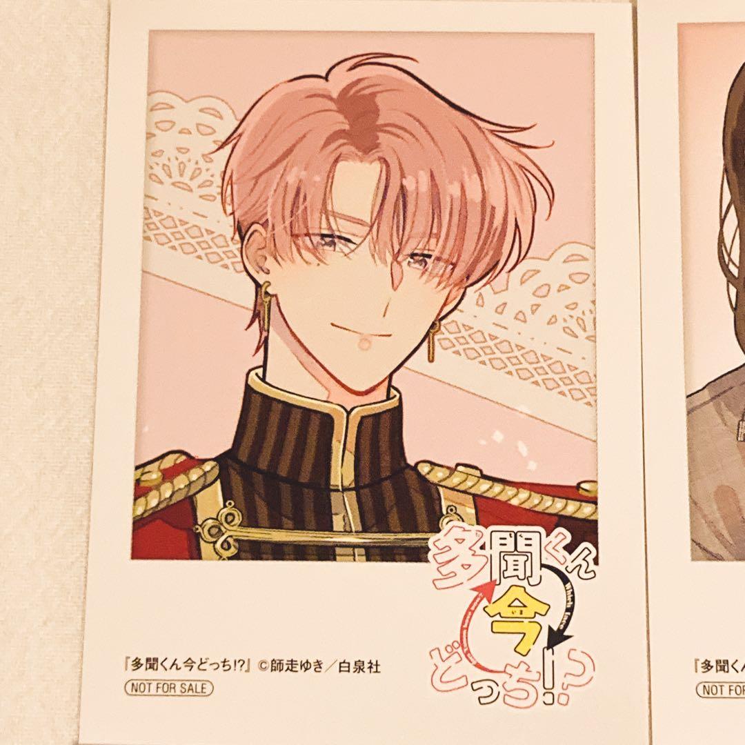 多聞くん今どっち！？ アニメイト フェア ミニフォトカード 全8種