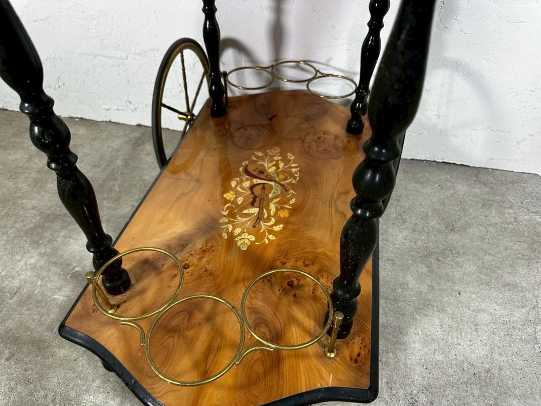 『イタリア製』バタフライキッチンワゴン キッチンワゴン RWmis61