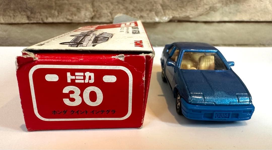 トミカ 赤箱 日本製 ホンダ クイント インテグラ - メルカリ