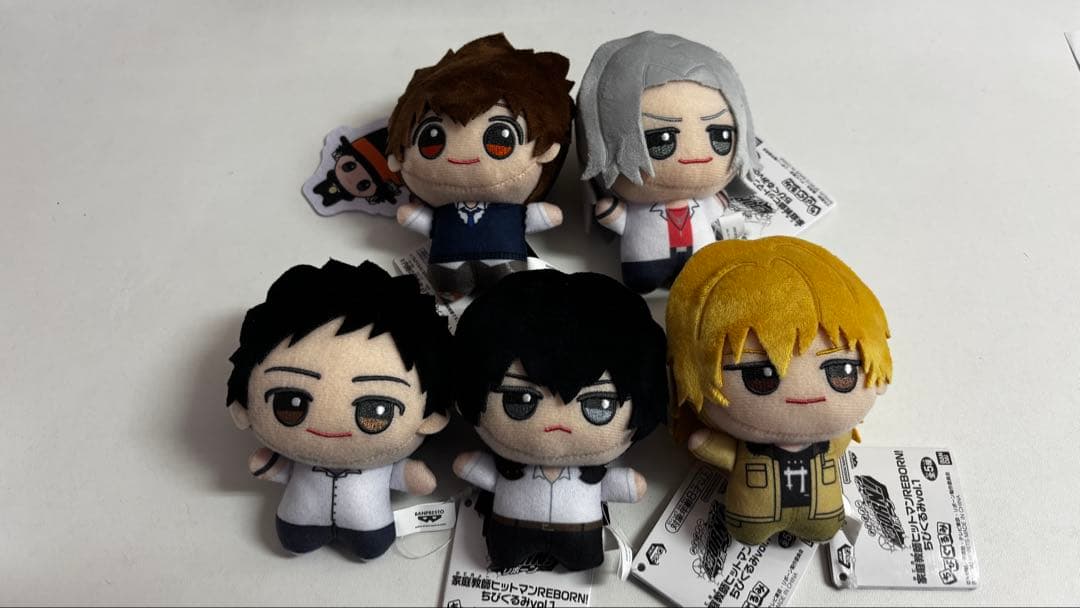 家庭教師ヒットマンREBORN! ちびぐるみvol.1 5種 沢田獄寺山本雲雀