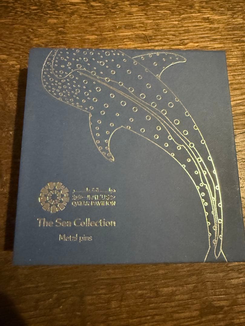 新品未使用】カタール館 ピンバッジ 箱付き 大阪・関西万博 EXPO2025