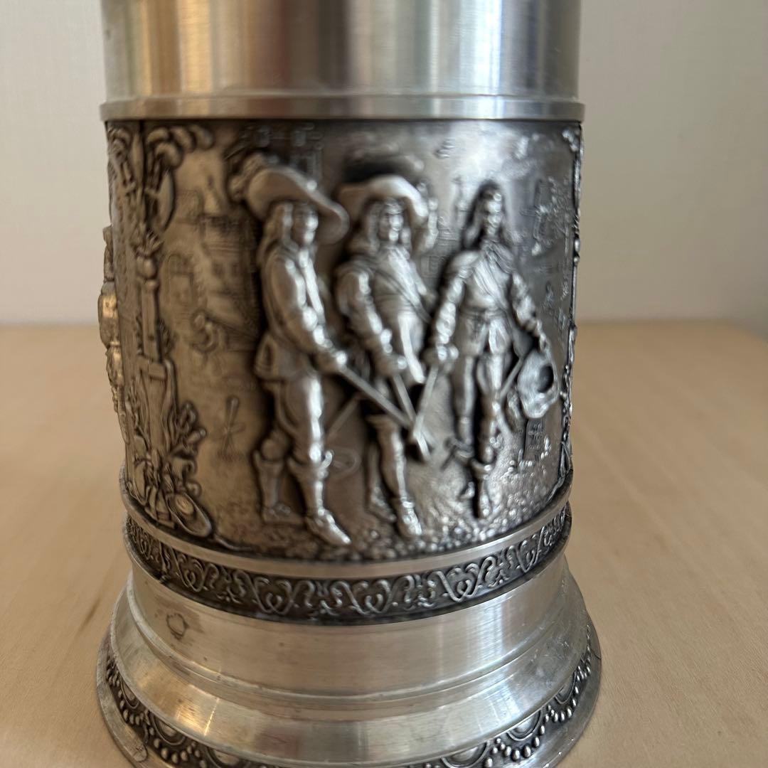 ドイツ製【Sn 97%】ピューター ビアマグ ビアジョッキ - メルカリ