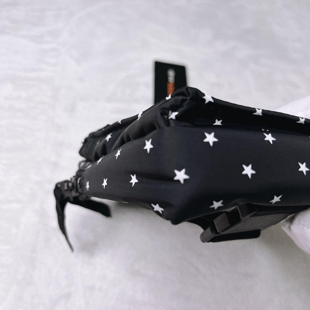 (極美品) HEAD PORTER スター柄　ショルダーバッグ　カメラ収納