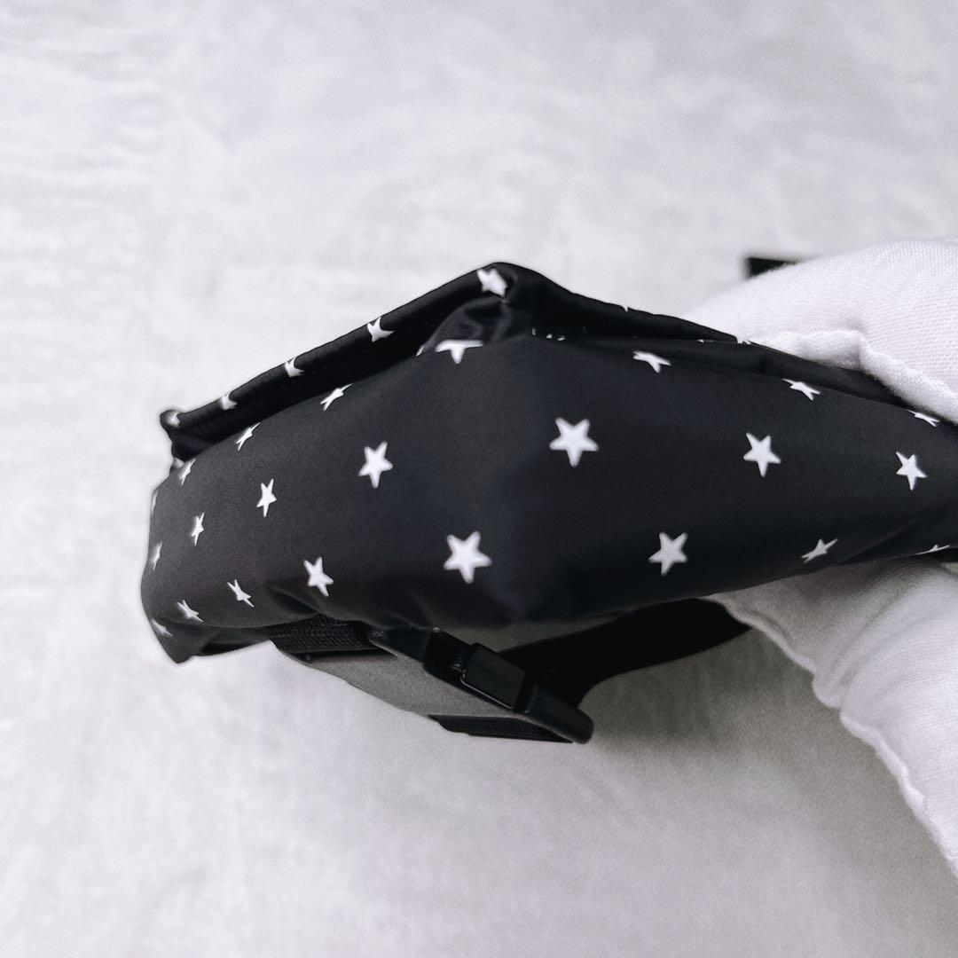 (極美品) HEAD PORTER スター柄　ショルダーバッグ　カメラ収納