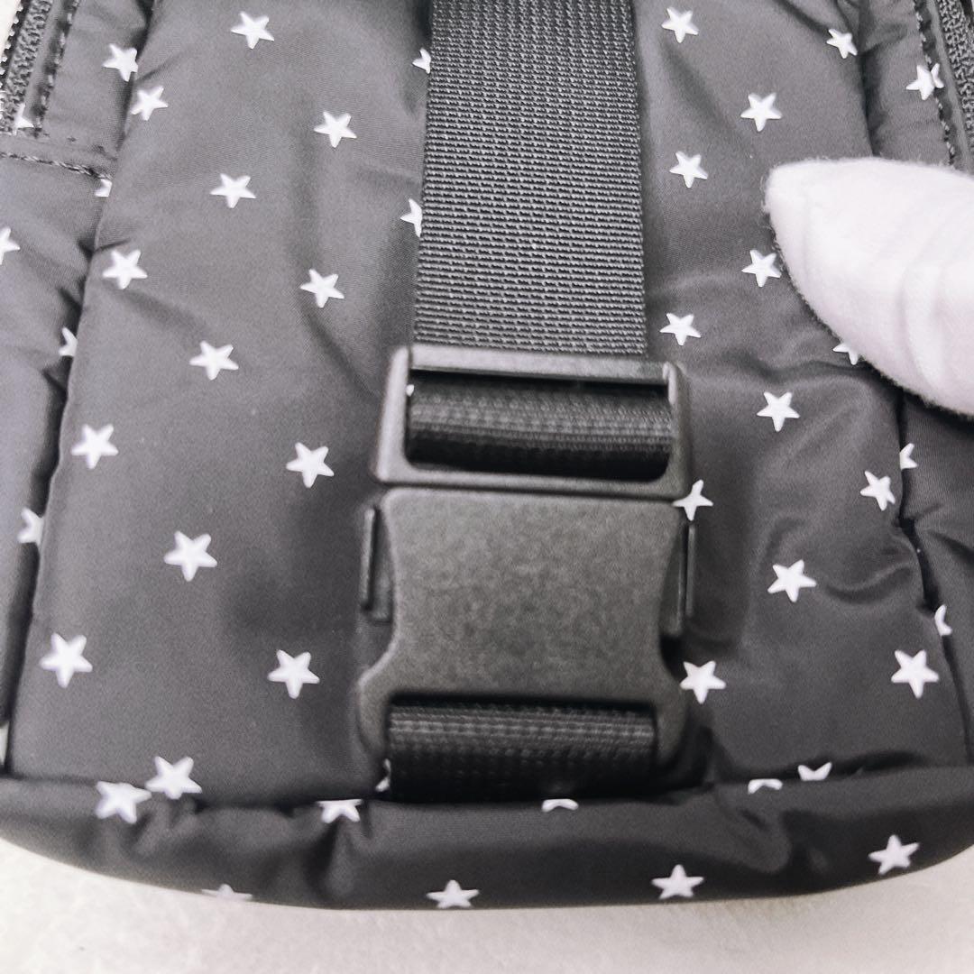 (極美品) HEAD PORTER スター柄　ショルダーバッグ　カメラ収納