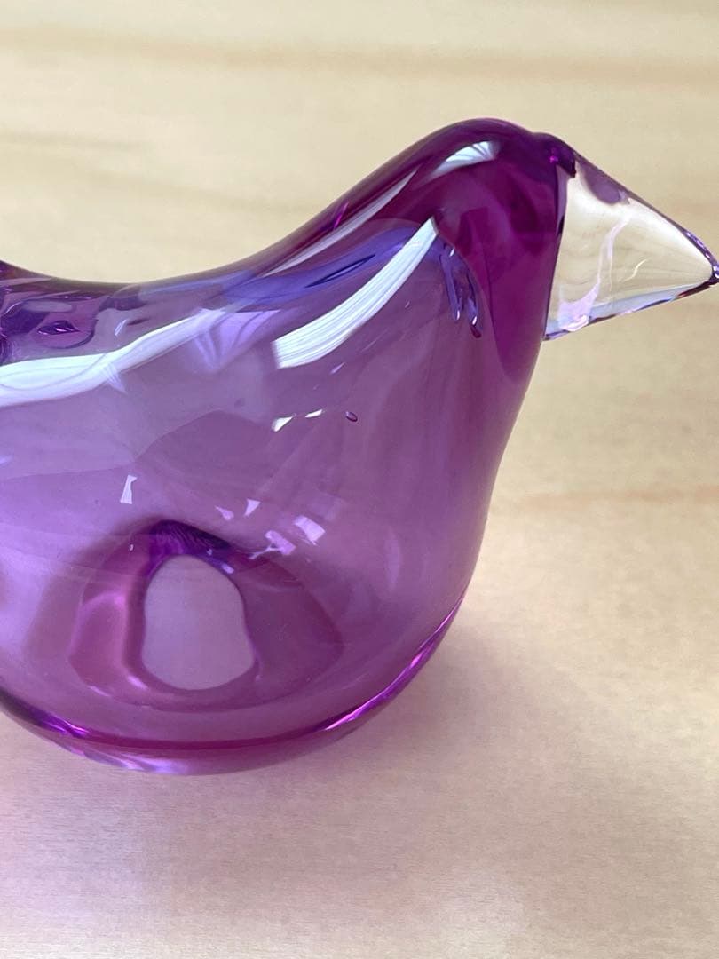 イッタラ　バード　シエッポ　アメジスト×クリア　scope