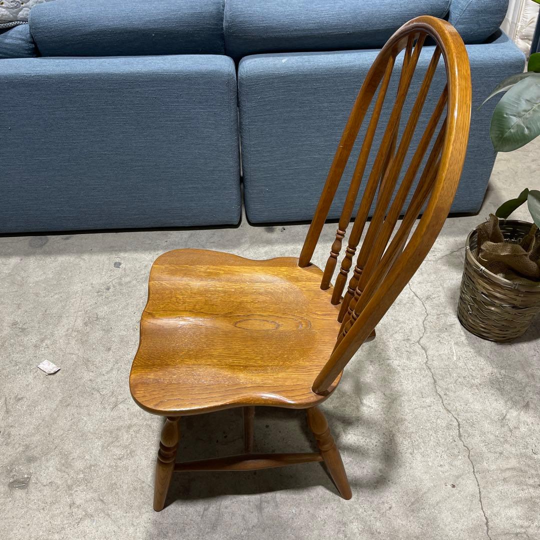 飛騨 柏木工 ウィンザーチェア 椅子 アンティーク ビンテージ キツツキ