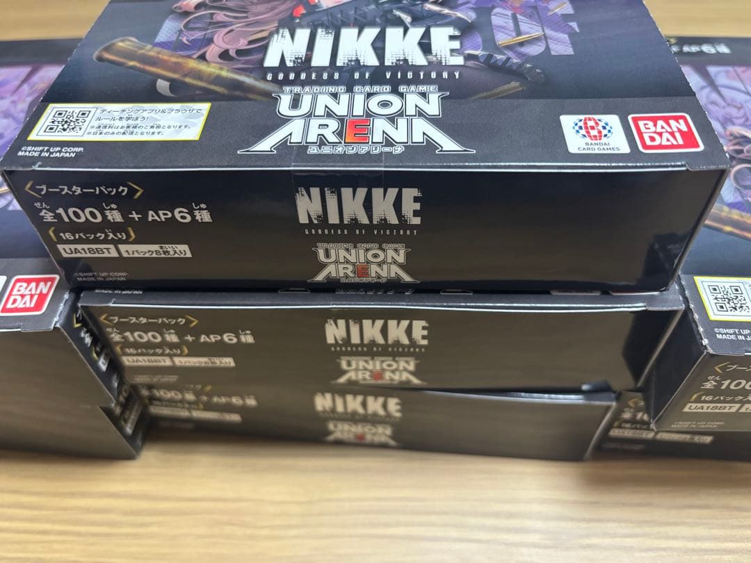UNION ARENA ブースターパック 勝利の女神：NIKKE ×7BOX - メルカリ