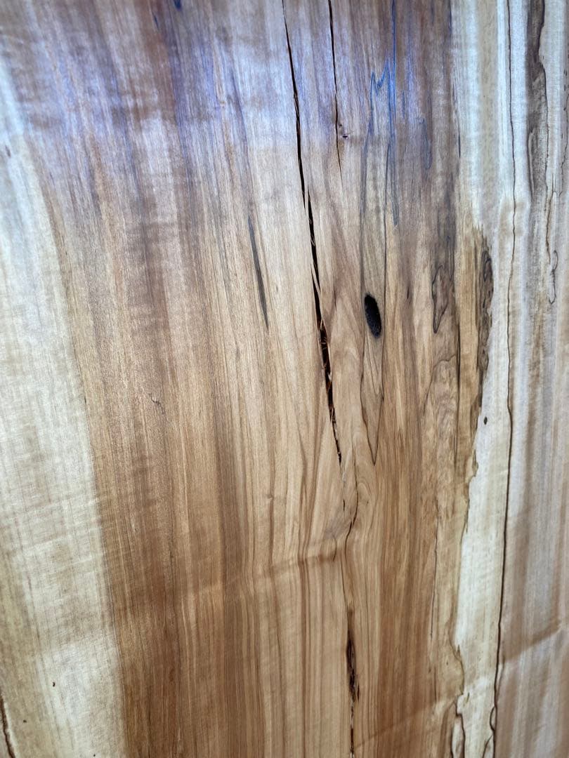 栃一枚板　スポルテッド杢　天板