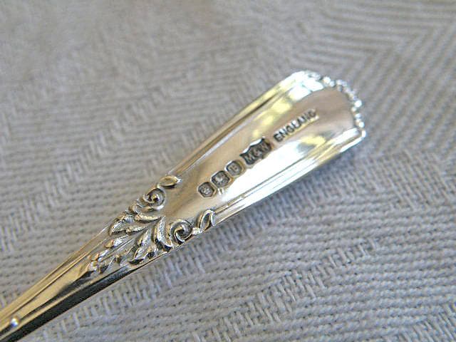 Mappin & Webb 純銀スターリングシルバー デミタススプーン 6本