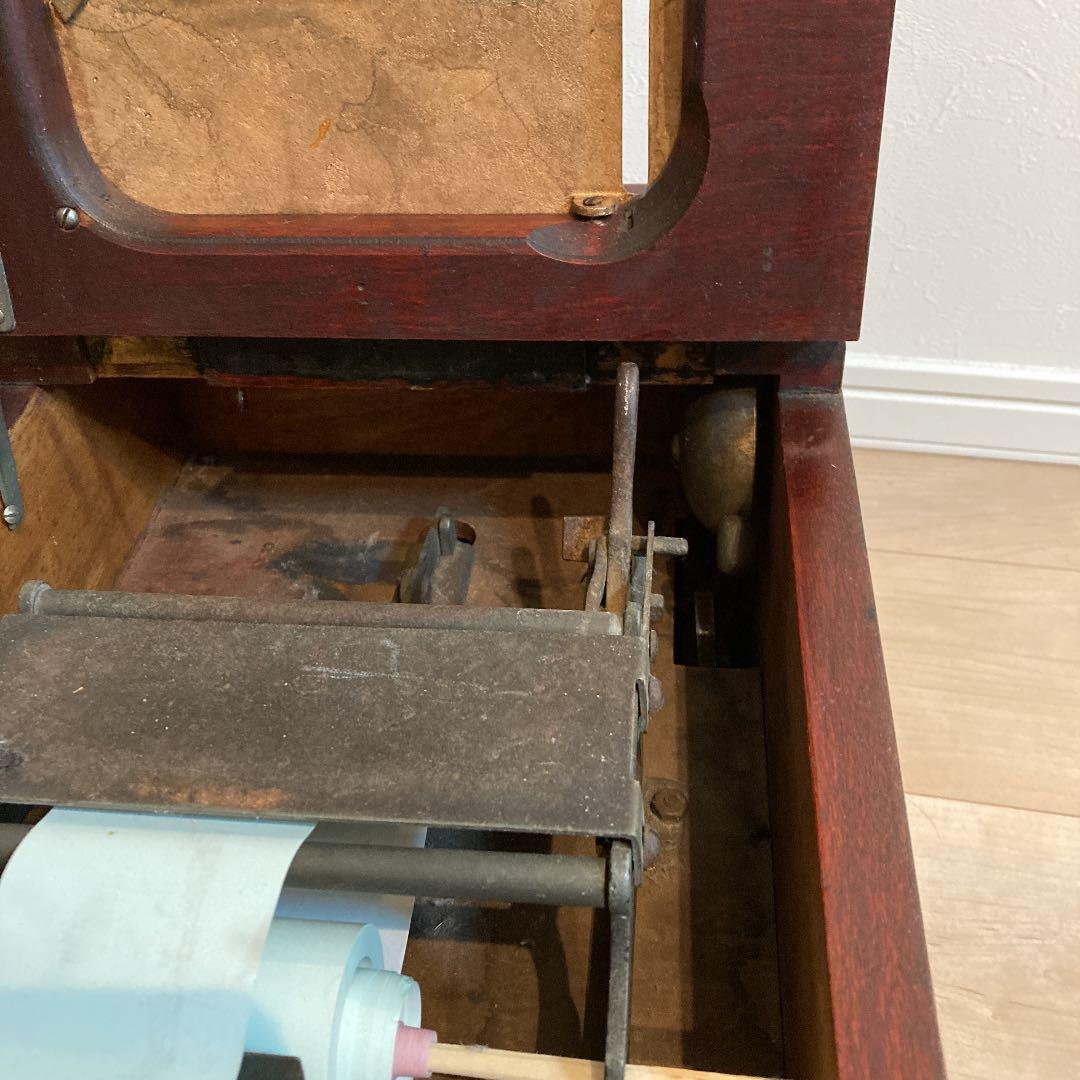 アンティーク　レジスター　木製