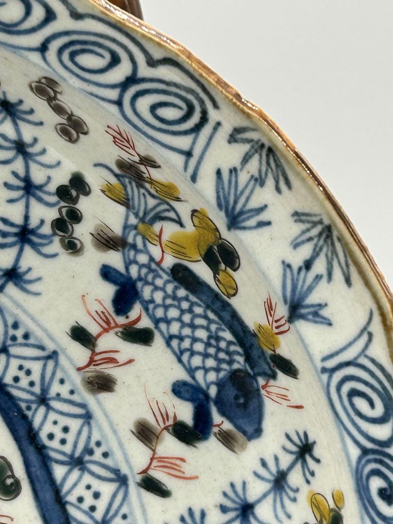 中国 大明嘉靖年製 呉須鳳紋大皿 送料込み0517 - メルカリ