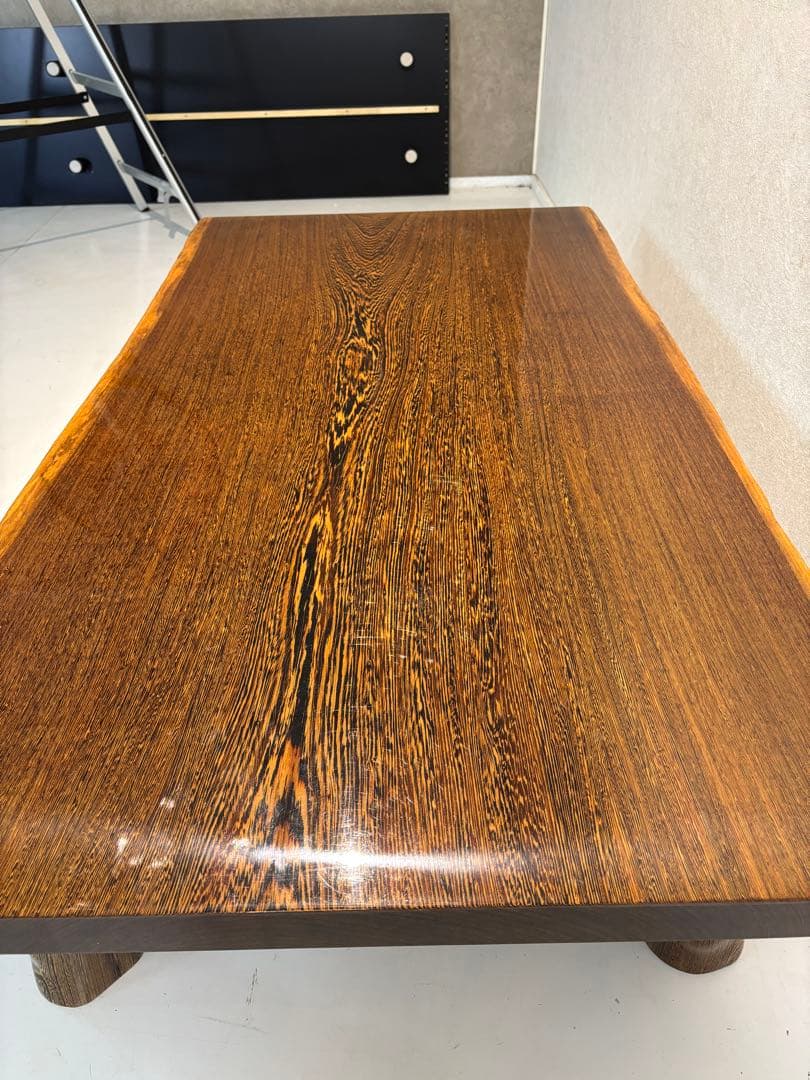 値下げ‼️一枚板 ローテーブル 和モダン ちゃぶ台 レトロ