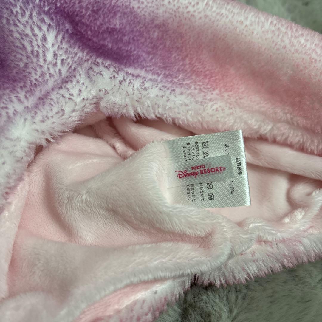 ディズニー ファンキャップ マフラー 紫 パープル ピンク ミニー