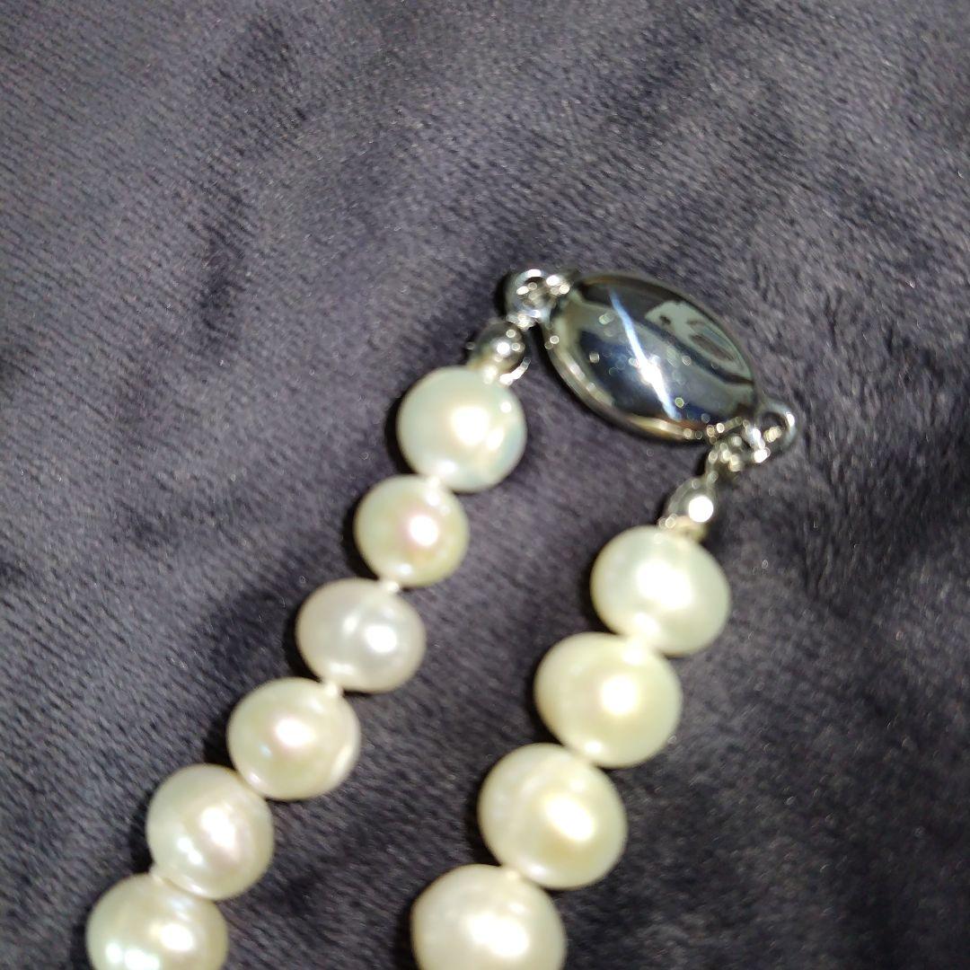 押田ヒロミ　パール＋水牛ペンダントトップ dツーウェイロングネッレス