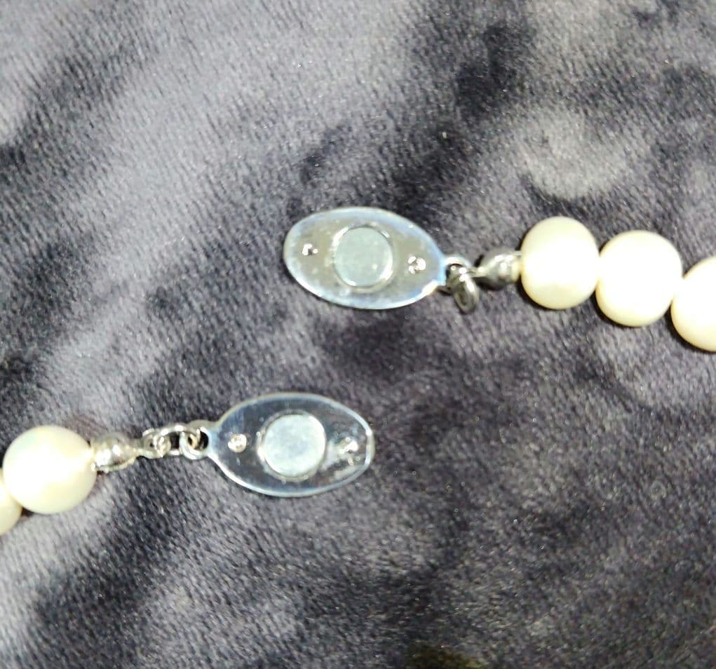 押田ヒロミ　パール＋水牛ペンダントトップ dツーウェイロングネッレス