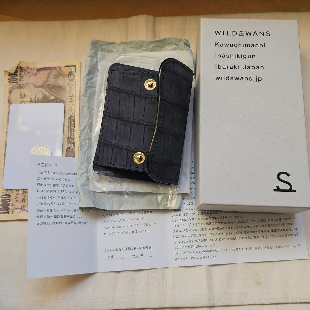 新品 ワイルドスワンズ タング tongue クロコダイル ポロサス クロコ