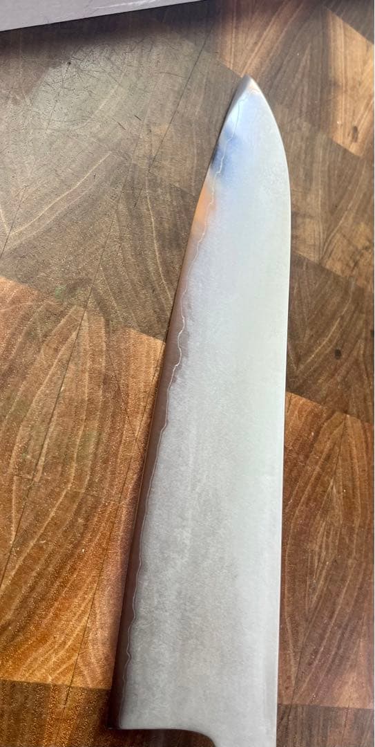 黒鳥鍛造　銀三　霞　牛刀　210mm 包丁　洋包丁　ステンレス　土佐打刃物