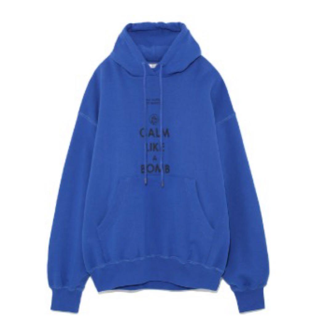 SNIDEL×Rage Against the Machine パーカー ブルー - メルカリ