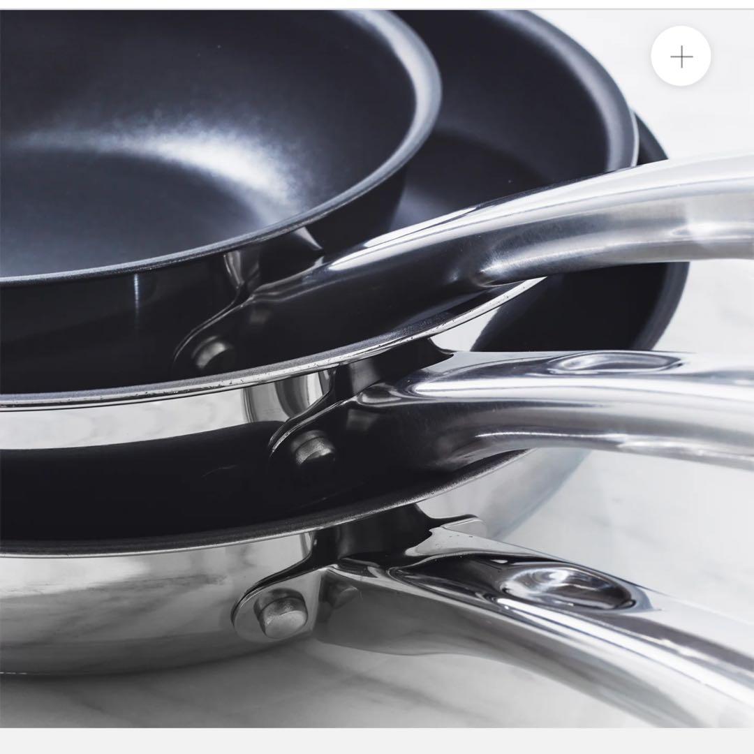 MEYER マキシム SS フライパン 20CM ANOLON ガラス蓋20CM