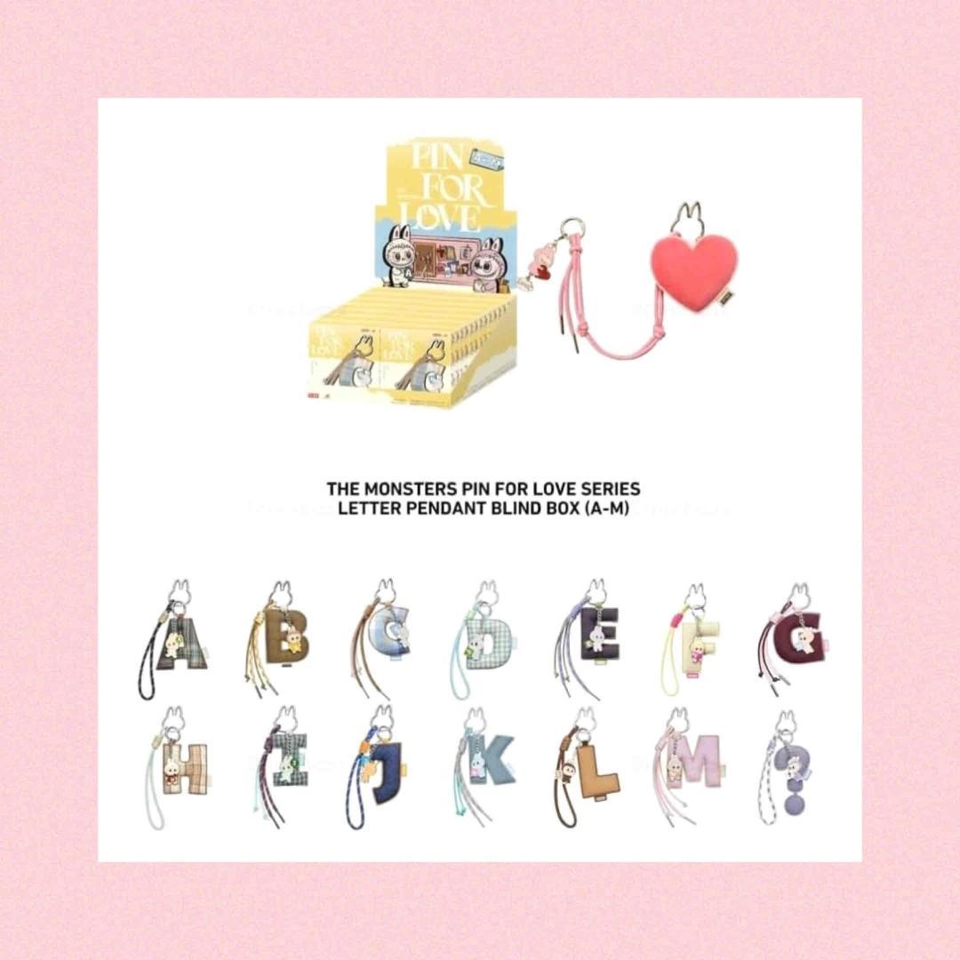 K】ラブブ（セット）PIN FOR LOVE ぬいぐみ ＆ ペンダント - メルカリ