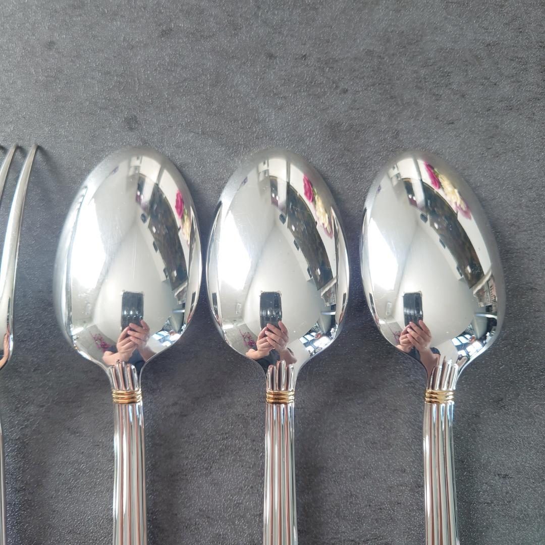 美品 クリストフル アリアゴールドリング デザートサイズ 未開封含む 9点