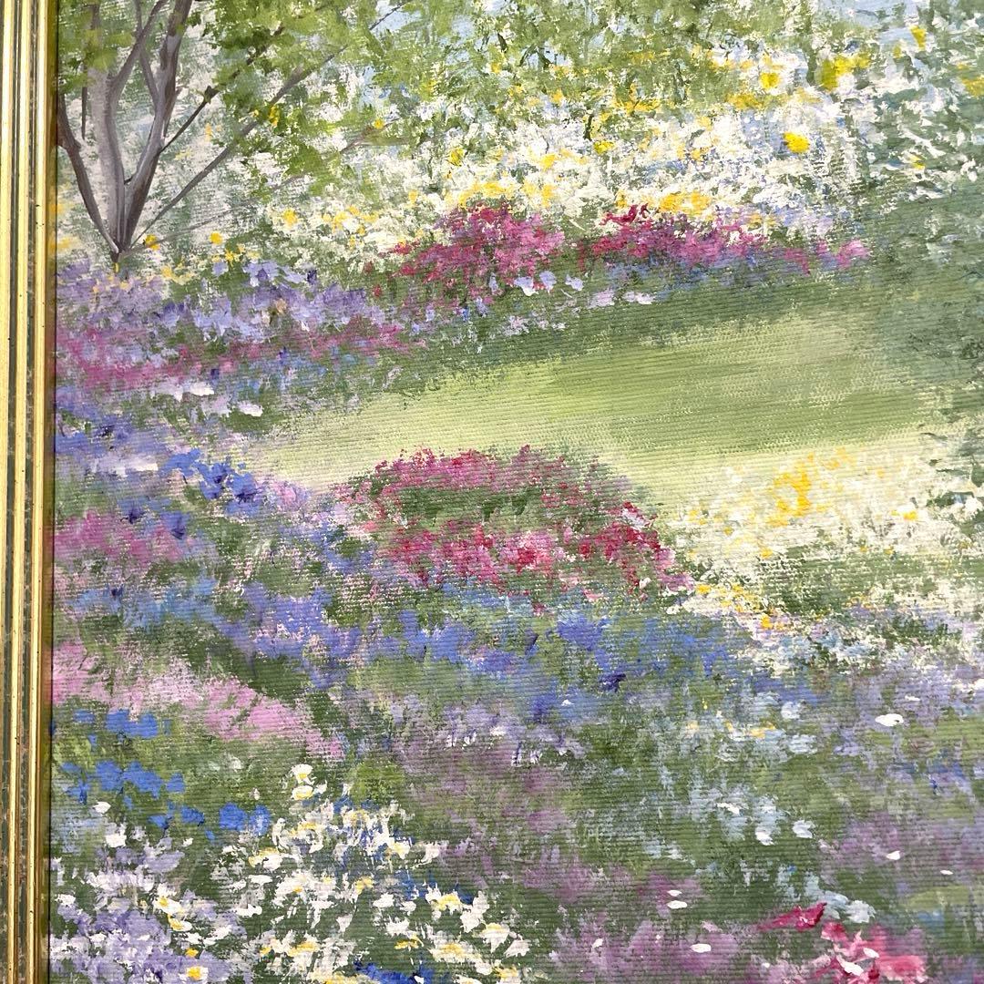 70㎝四方◎イーダ ヴァレッキオ◎額装 絵画◎一点物原画 - メルカリ