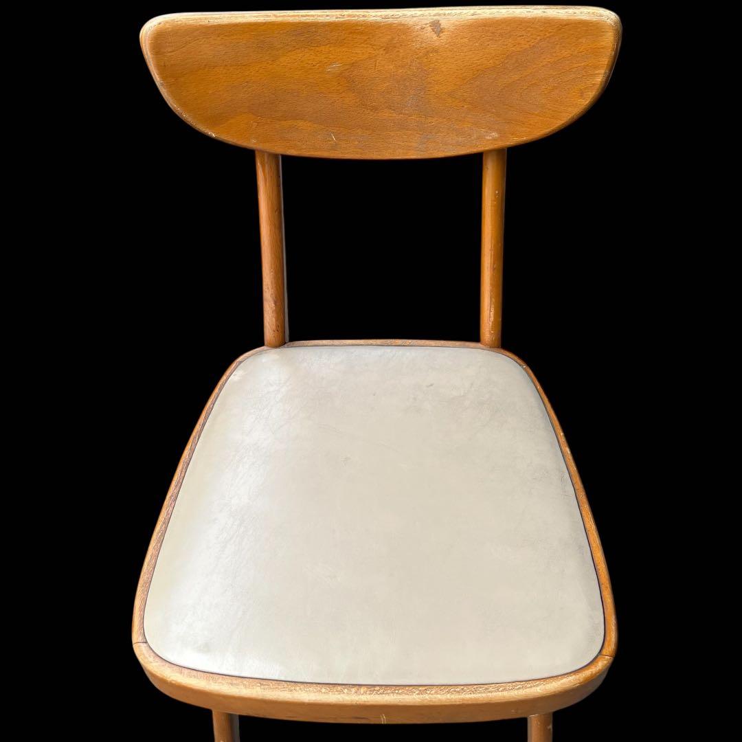 北欧レトロ オールドマルニ デルタチェア 無垢材 ベントウッドチェアー 木製椅子