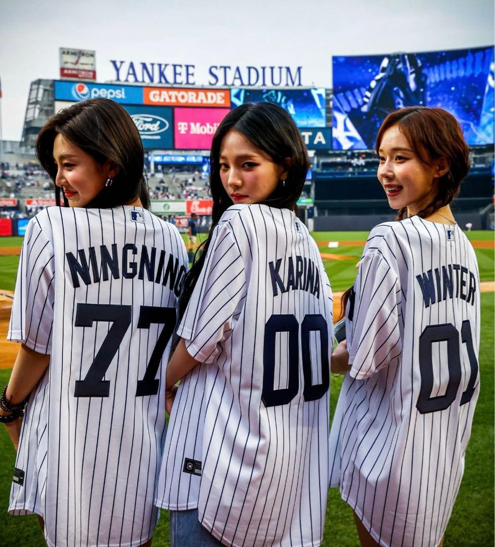 カリナ aespa 野球 ユニフォーム - メルカリ