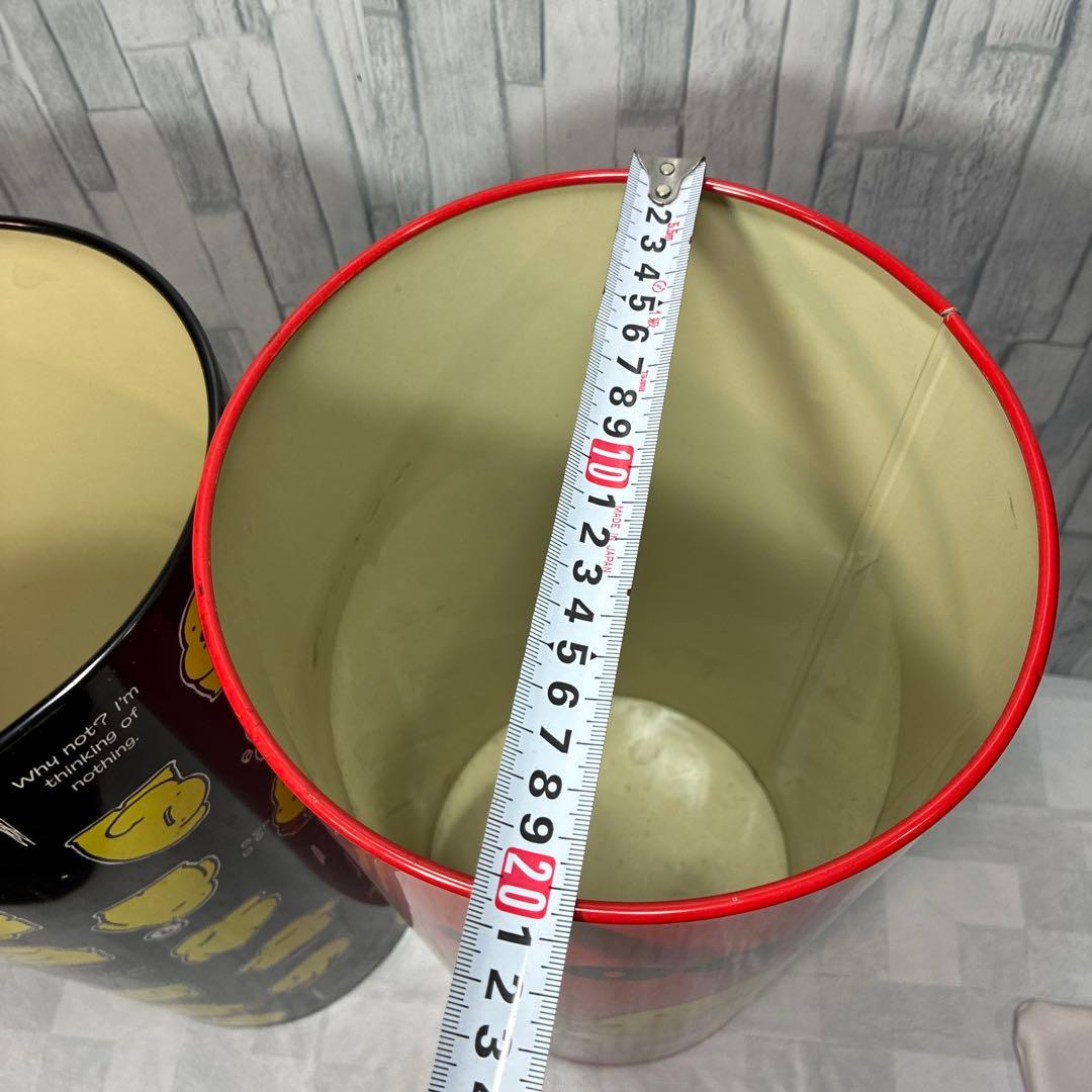 森永 ぬ〜ぼ〜 非売品 ブリキ ゴミ箱 ダストボックス 2種 コンプリート希少