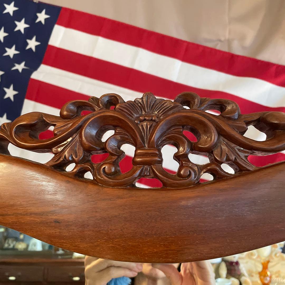 アンティーク・マホガニー・ミラーチェスト