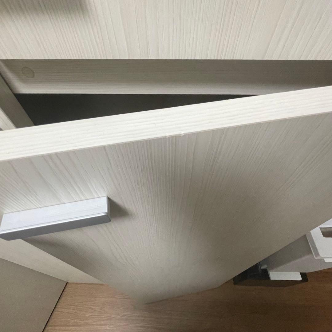 フナモコ　リビングシェルフ　ホワイトウッド　KFD-74/KFS-74