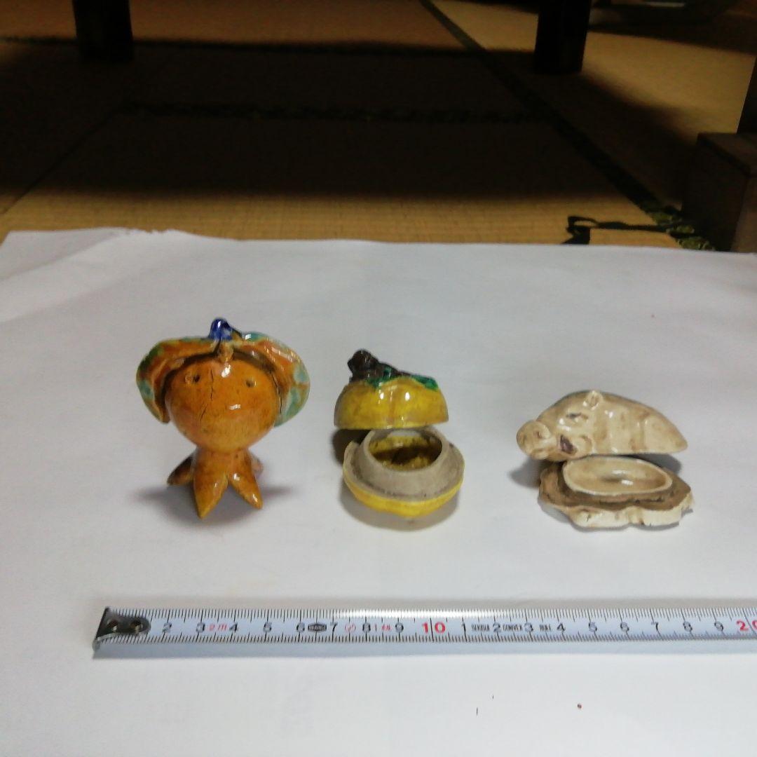 香合　香筒　香立て