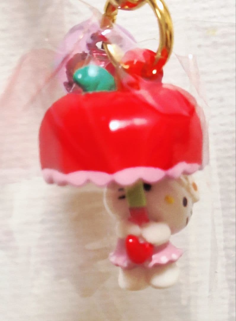 値下げ☆ご当地キティ ハローキティ 根付け 信州 りんご 傘 2点 - メルカリ